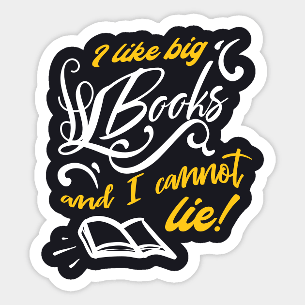 Books Reading Sticker by Foxxy Merch